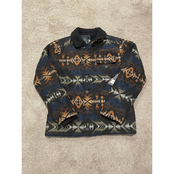Pendleton Other - Roark x Pendleton Aztec Axeman Jacket Wool/ Sherpa Lined Coat $450 NWT ( S )